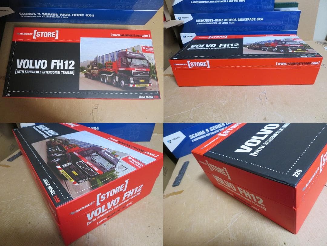 専用 WSI 1/50 ボルボ FH12 3ac/3ac/2ac Mammoet