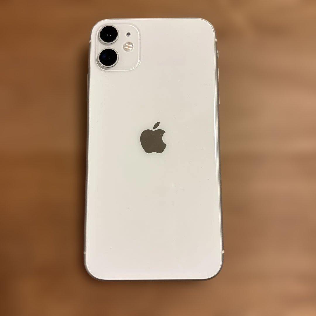 iPhone 11 本体 白（ホワイト） 64GB SIMフリー - メルカリ