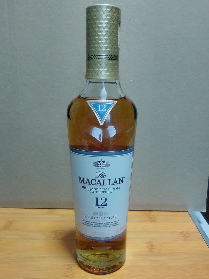 新品】マッカラン12年 トリプルカスク ハーフボトル（350ml）スコッチ