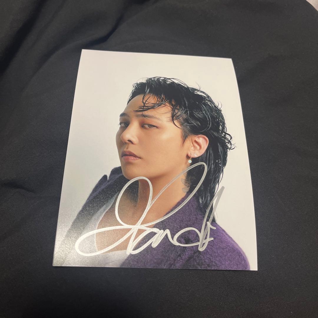 BIGBANG 直筆サイン入りグッズ