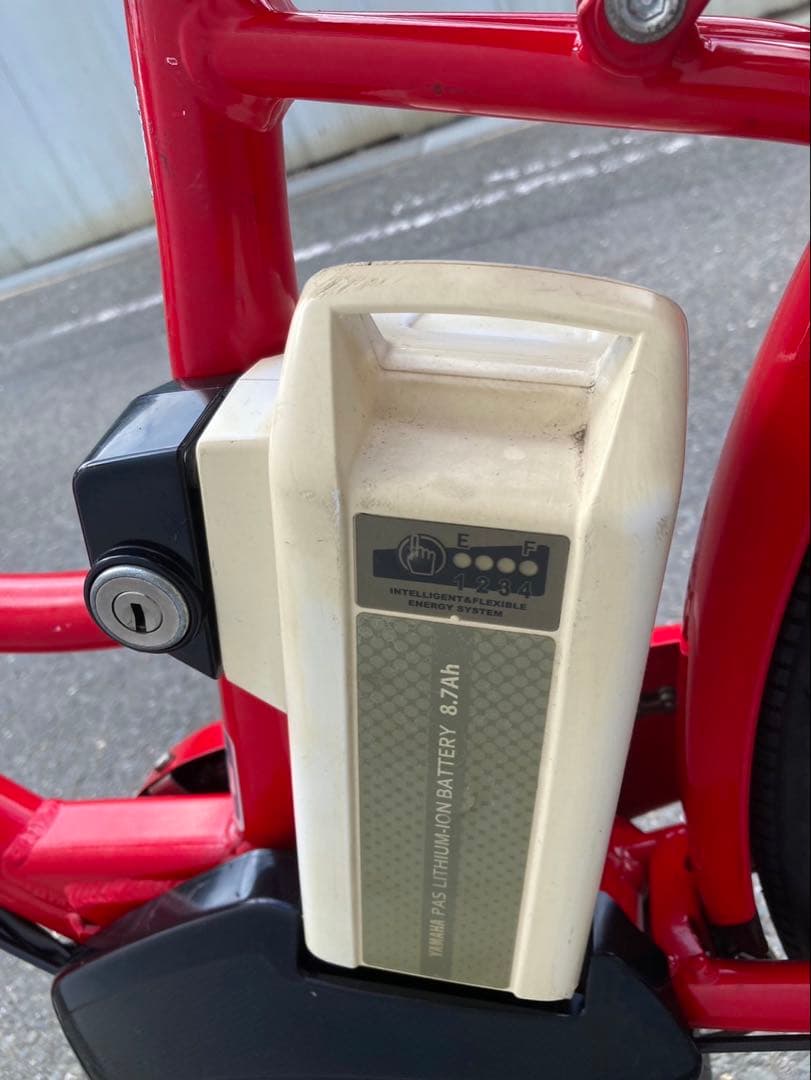 1737 後ろカゴ、スペアキー