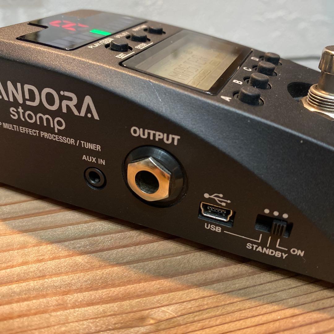 KORG PANDORA Stomp コルグモデリングマルチエフェクタ 黒