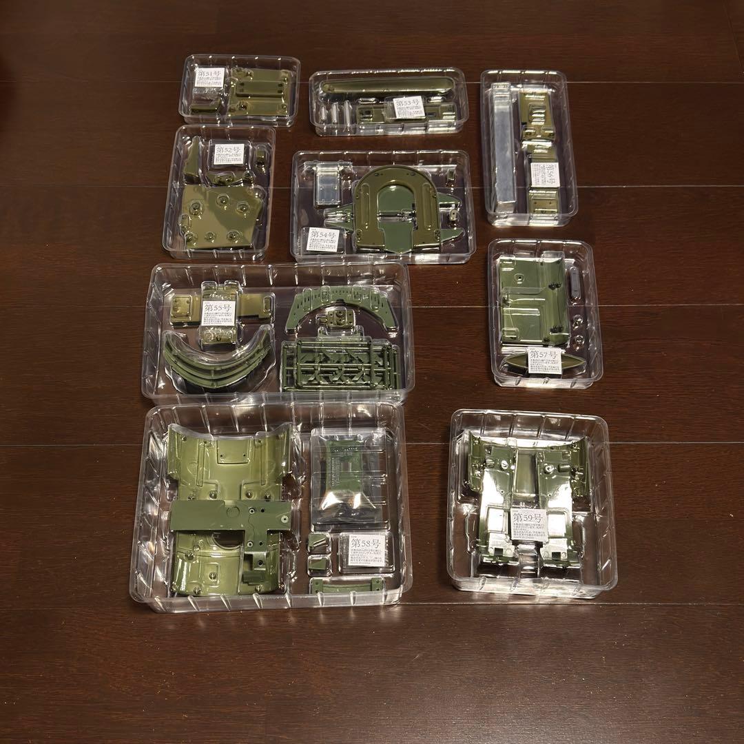 アシェット hachetteダイキャストギミック アルカディア号 創刊号～65号