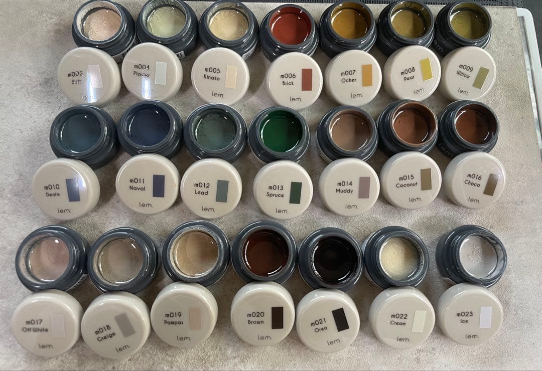 lem. カラージェル m003〜m023 20色セット