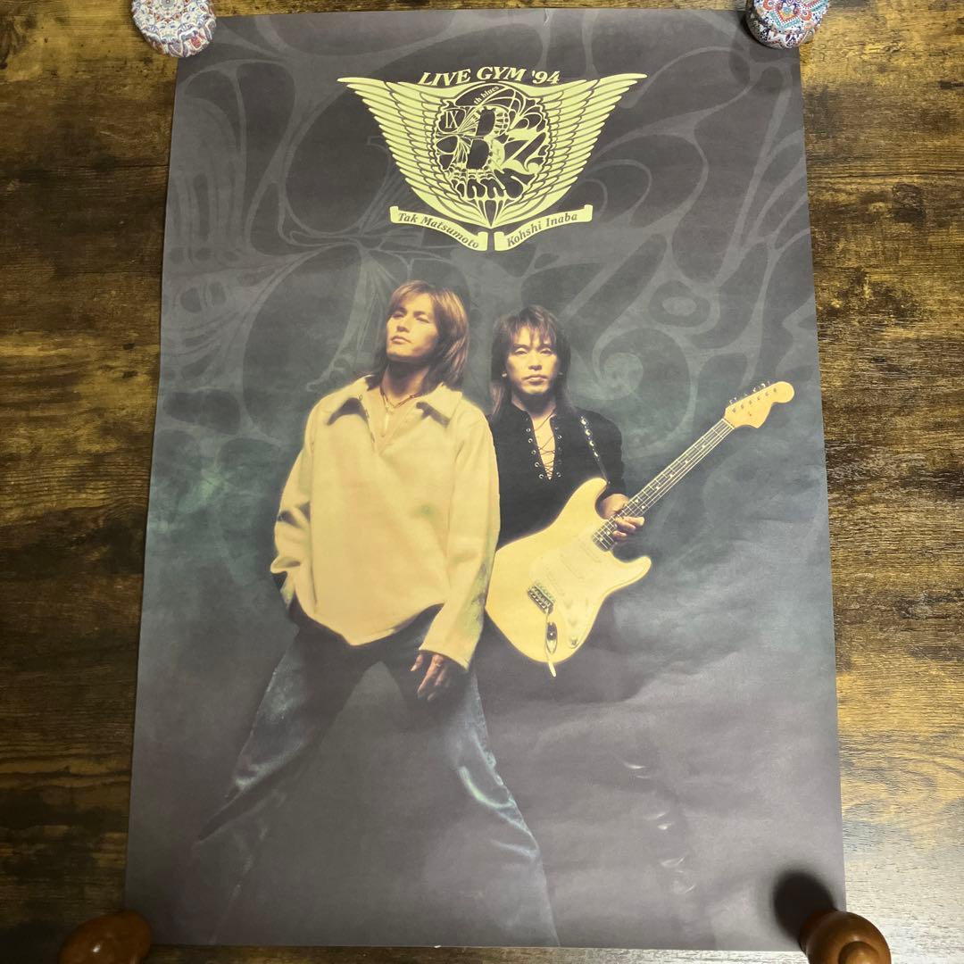 B'z LIVE GYM'94 『THE 9th BLUES 』 ポスター - メルカリ