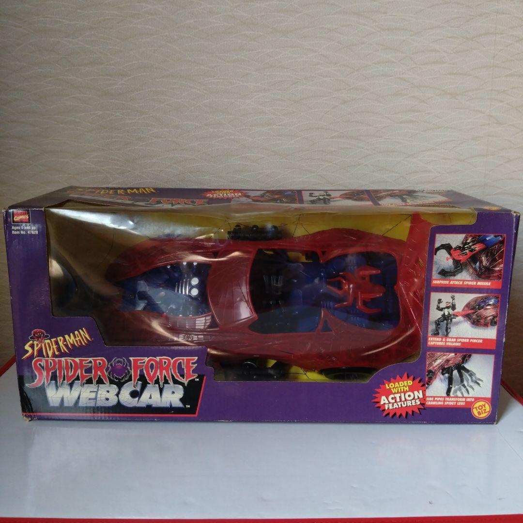 スパイダーマン スパイダーフォース ウェブカー Spiderman™️ Spider-Force Web Car Toy Commercial |1997🕷 - YouTube