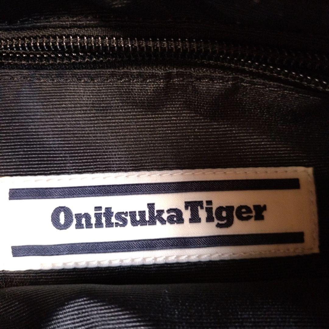 Onitsuka Tiger 黒 ファー ショルダーバッグ