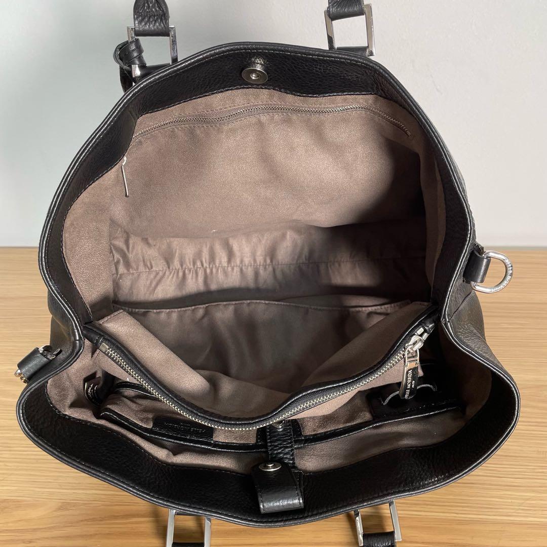 ペッレモルビダ ビジネスバッグ トートバッグ レザー ブラック系
