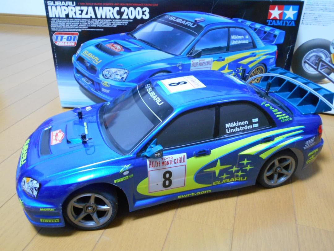 引取限定】 ラジコン タミヤ インプレッサ＆ホーネット 画像全部フルセット