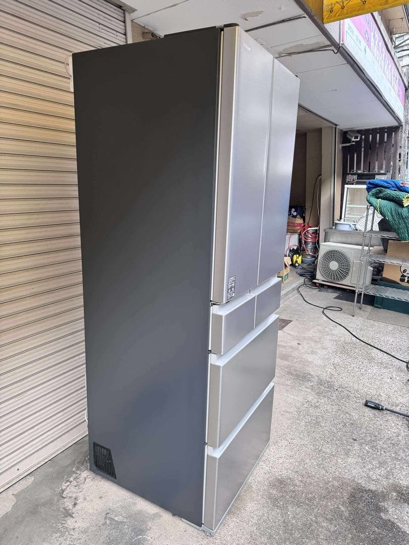 【美品・2024年製】HITACHI 冷凍冷蔵庫 R-H54TG(S) 540L