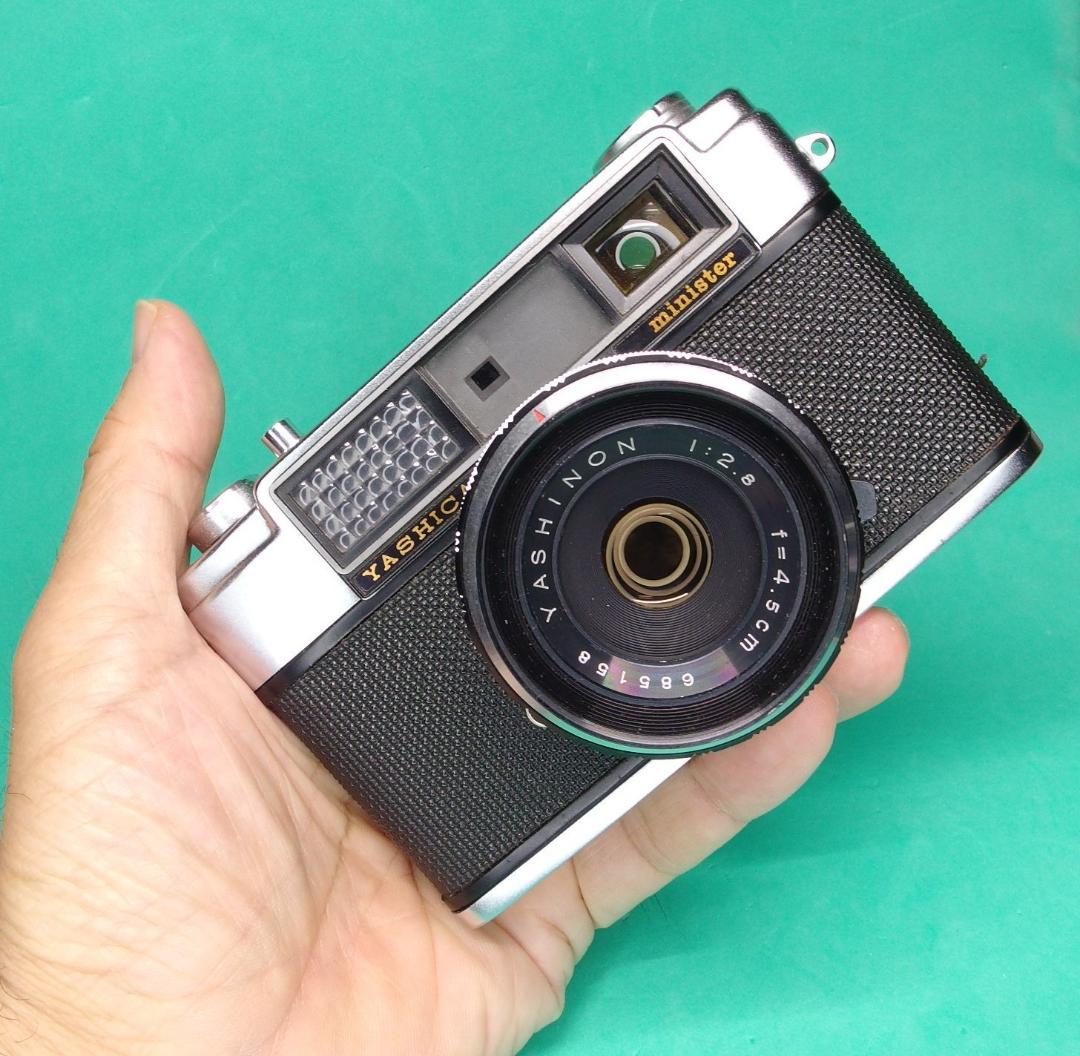 綺麗】ヤシカ・ミニスターII型ヤシノン45mmF2.8セレン露出計