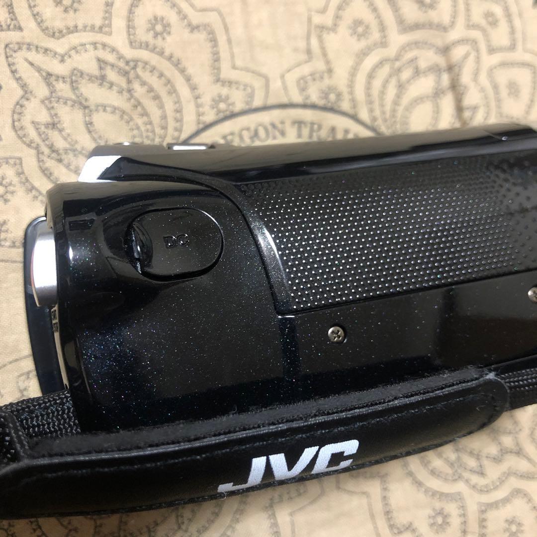 ほぼ新品 JVC Everio GZ-HM33 ブラック ケース付 ビデオカメラ