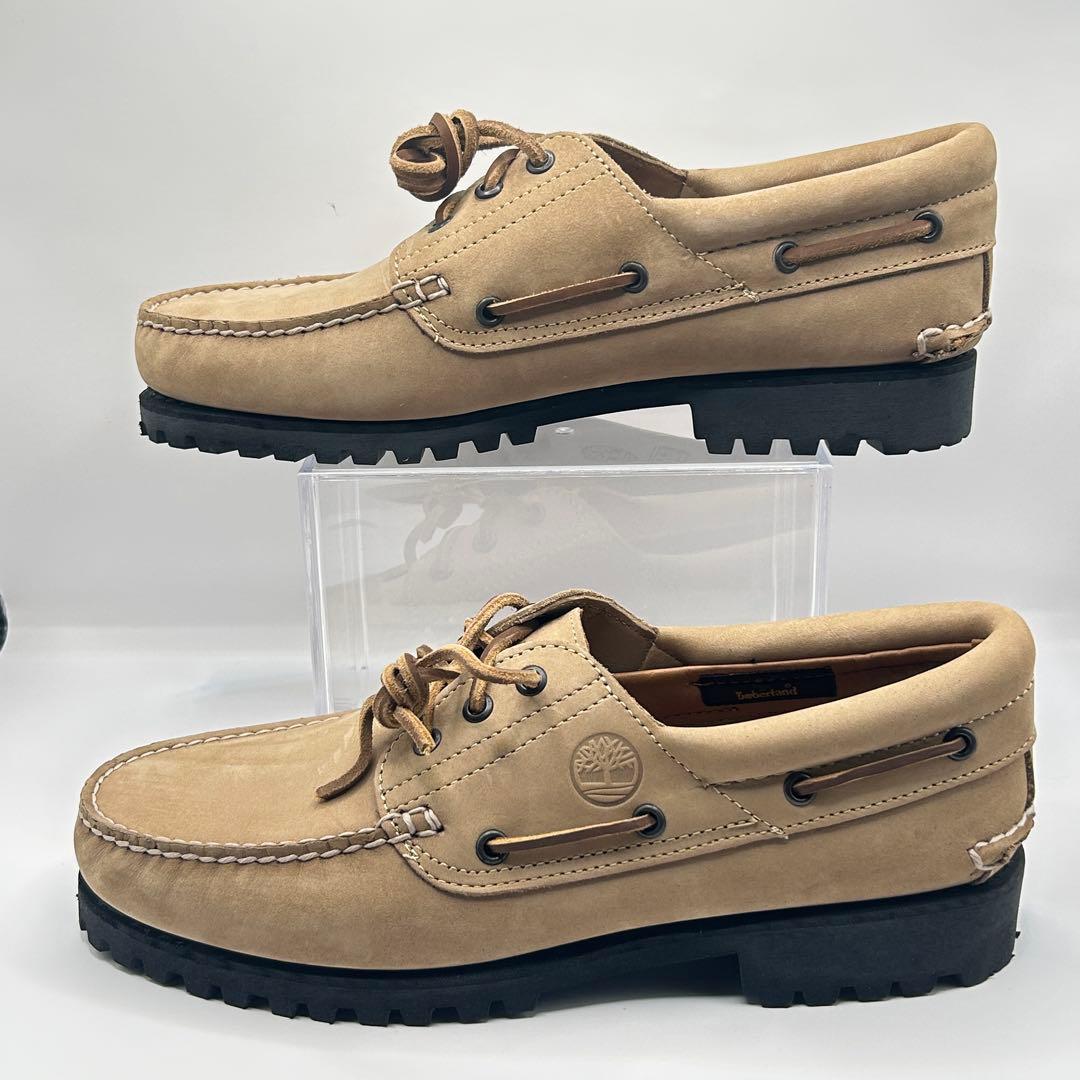 【新品】ティンバーランTimberland 3eye デッキシューズ　ヌーバック