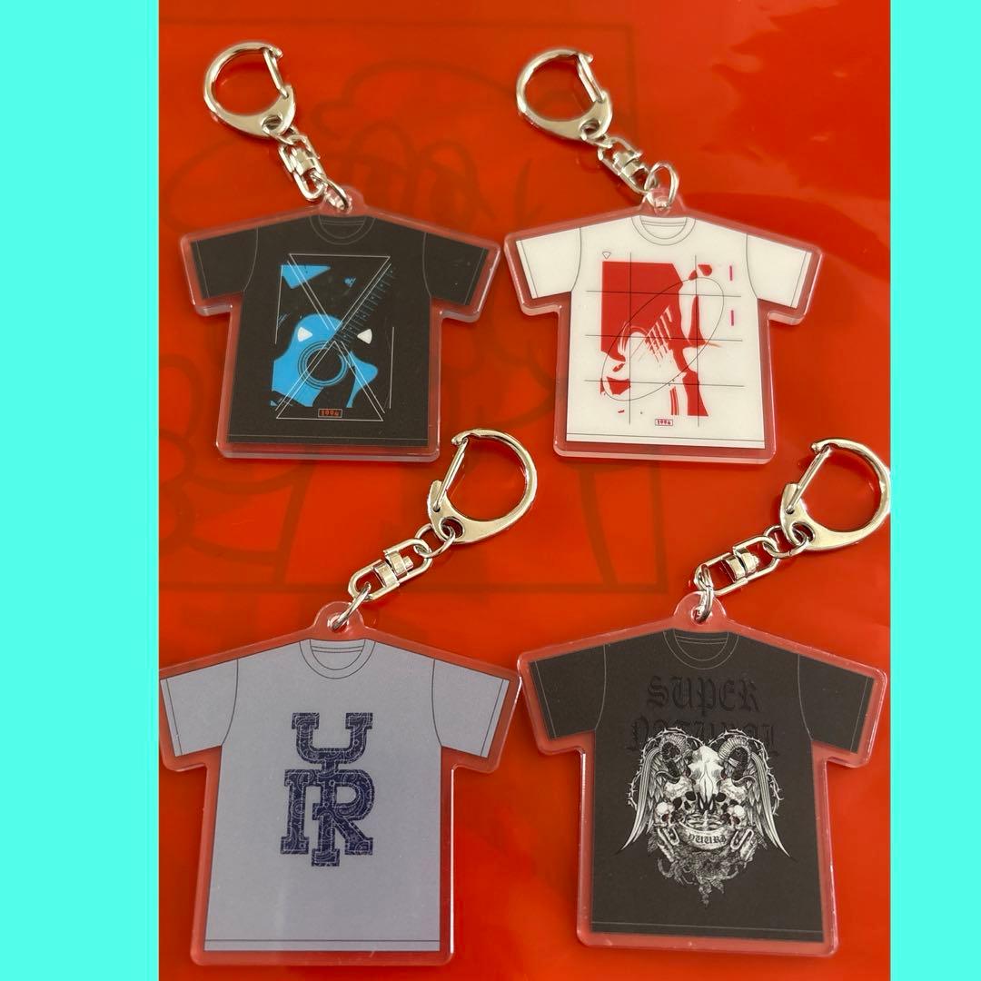 優里アジアツアー2025ランダムくじ アーカイブTシャツキーホルダー4つ