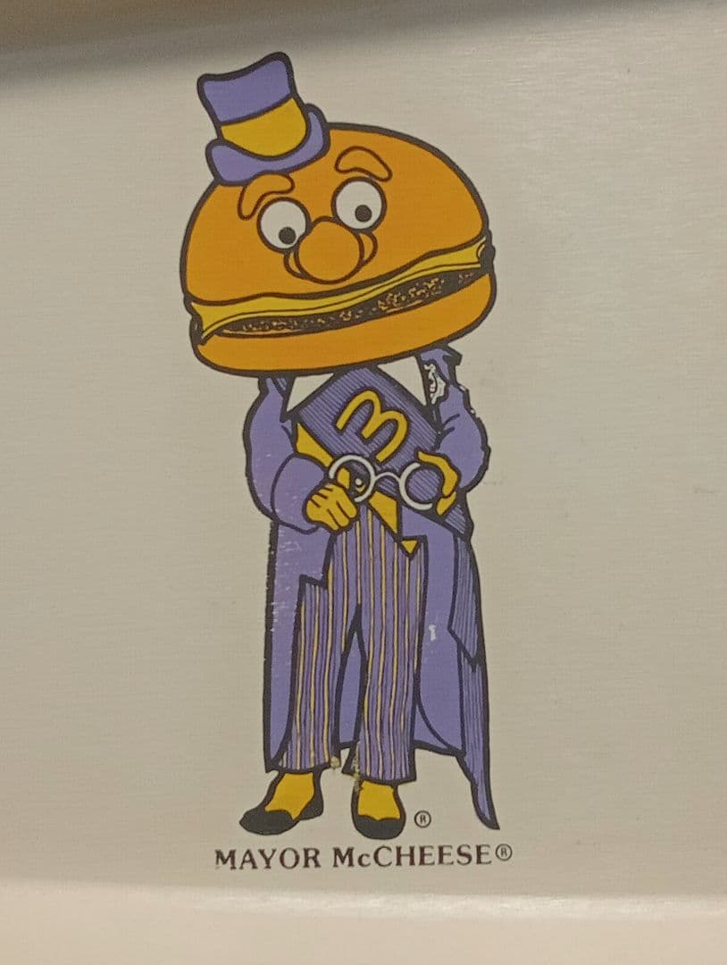 レア全６種 1970s USAビンテージ マクドナルド キッズミールトレイ