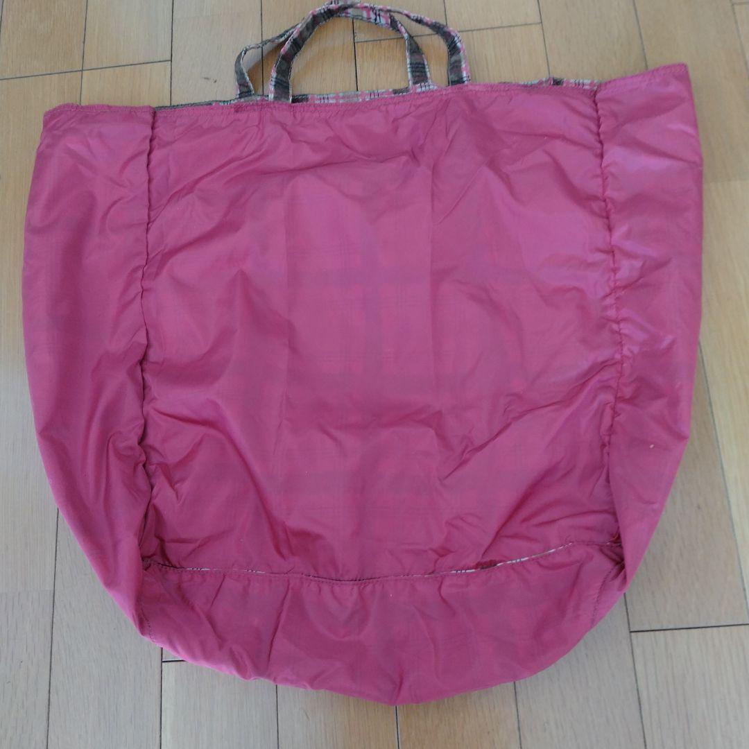 PRADA チェック柄BYOBAGバッグ ポーチ付き