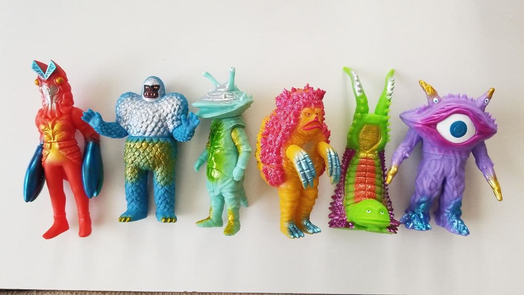 KAIJU COLORS カイジュウカラーズ コンプリート フルコンプ 全8種 特撮