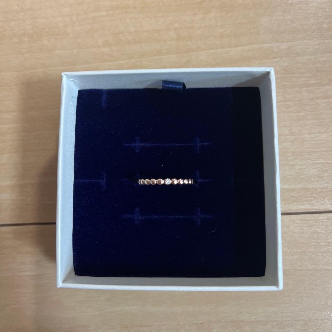 ジュエリーツツミ　リング　11号　K10ピンクゴールド