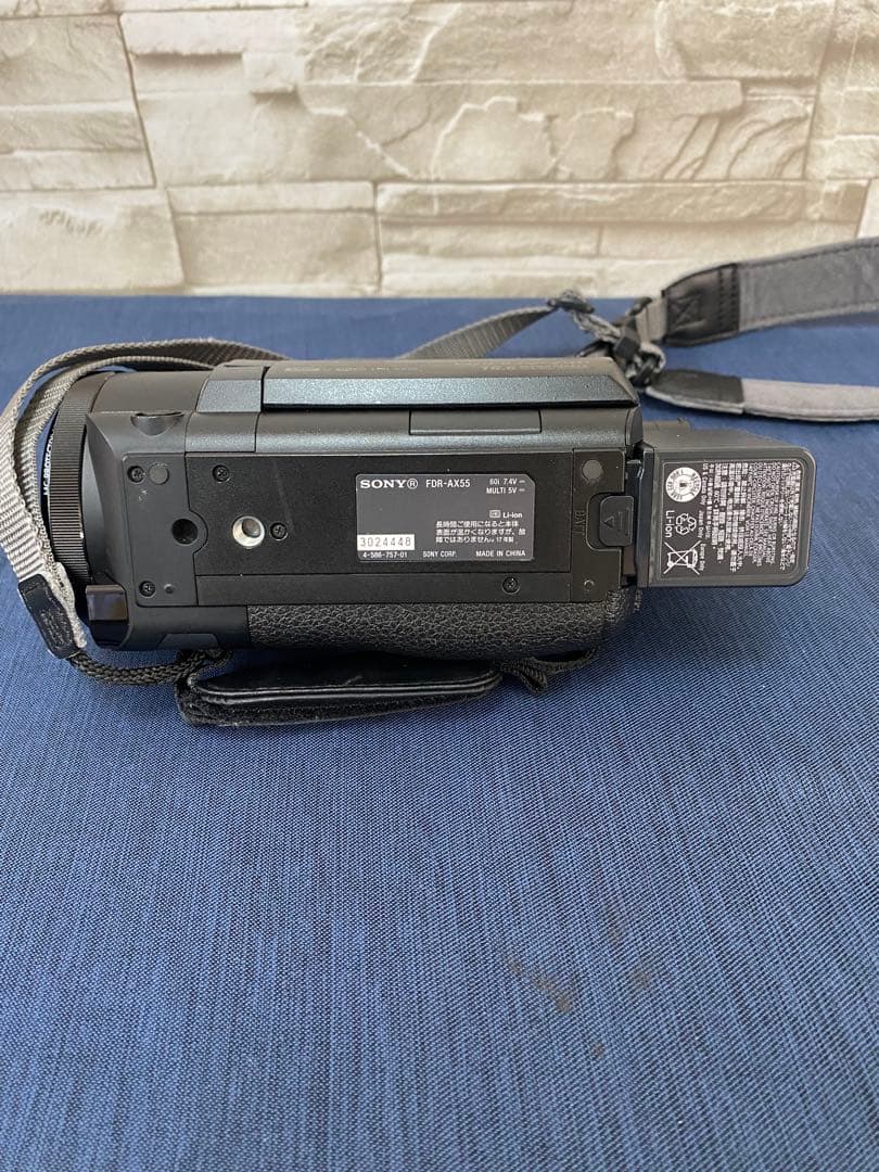 SONY handycam FDR-AX55 4kビデオカメラ