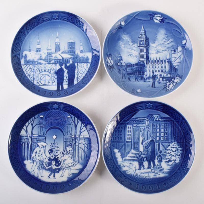 ロイヤルコペンハーゲン イヤープレートなど 16枚まとめて D 7175A