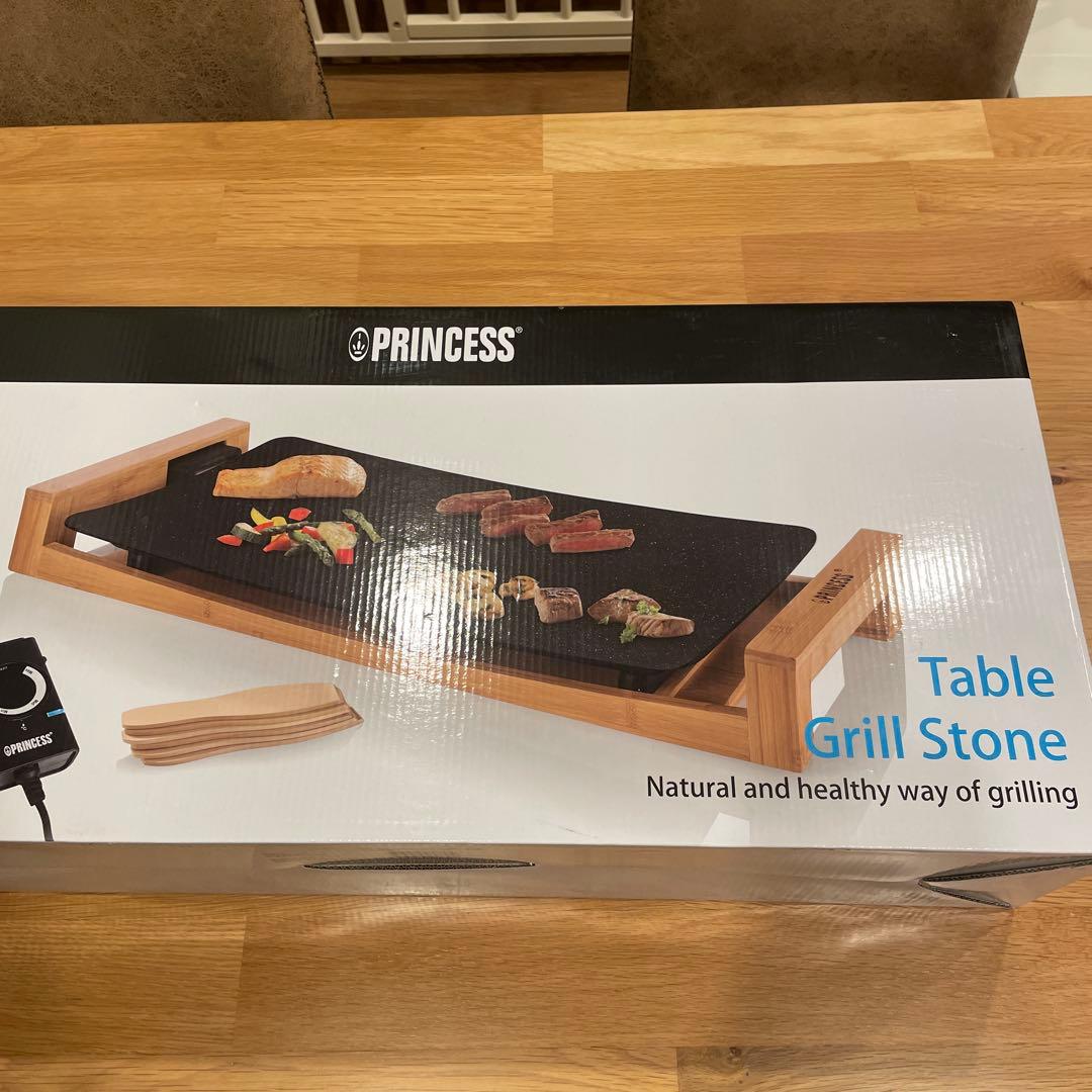 値下げ】プリンセスTable Grill stone テーブルグリルストーン