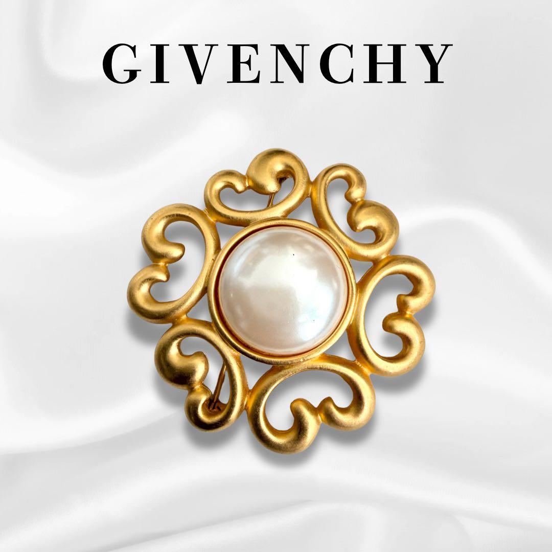 希少 GIVENCHY ジバンシー ブローチ ヴィンテージ 大ぶり 美品 - メルカリ
