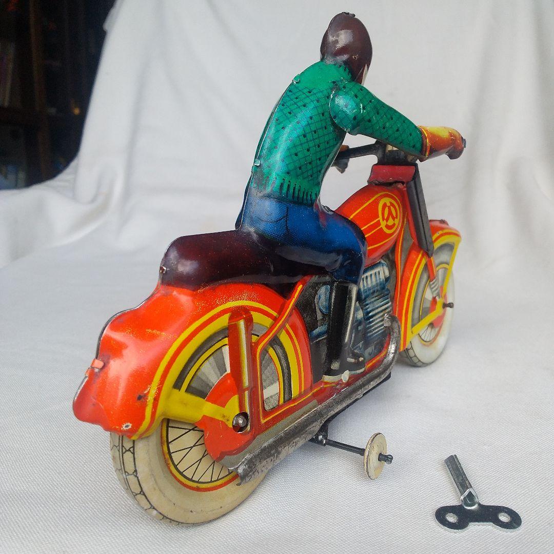 旧ソ連製 ブリキ オートバイ バイク レトロ ビンテージ 昭和 古い