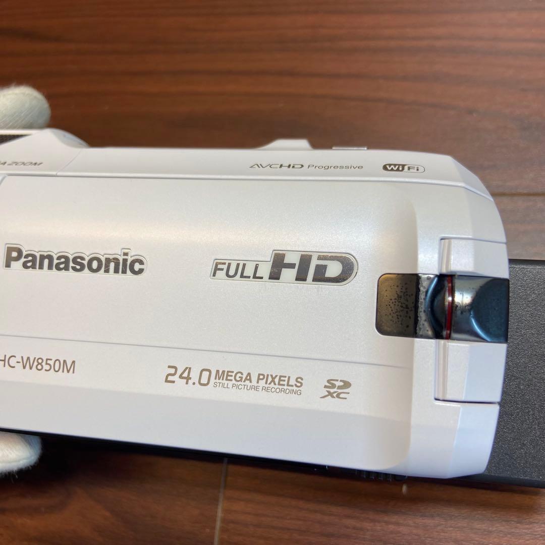 Panasonic HC-W850M ビデオカメラ ほぼ新品 4291