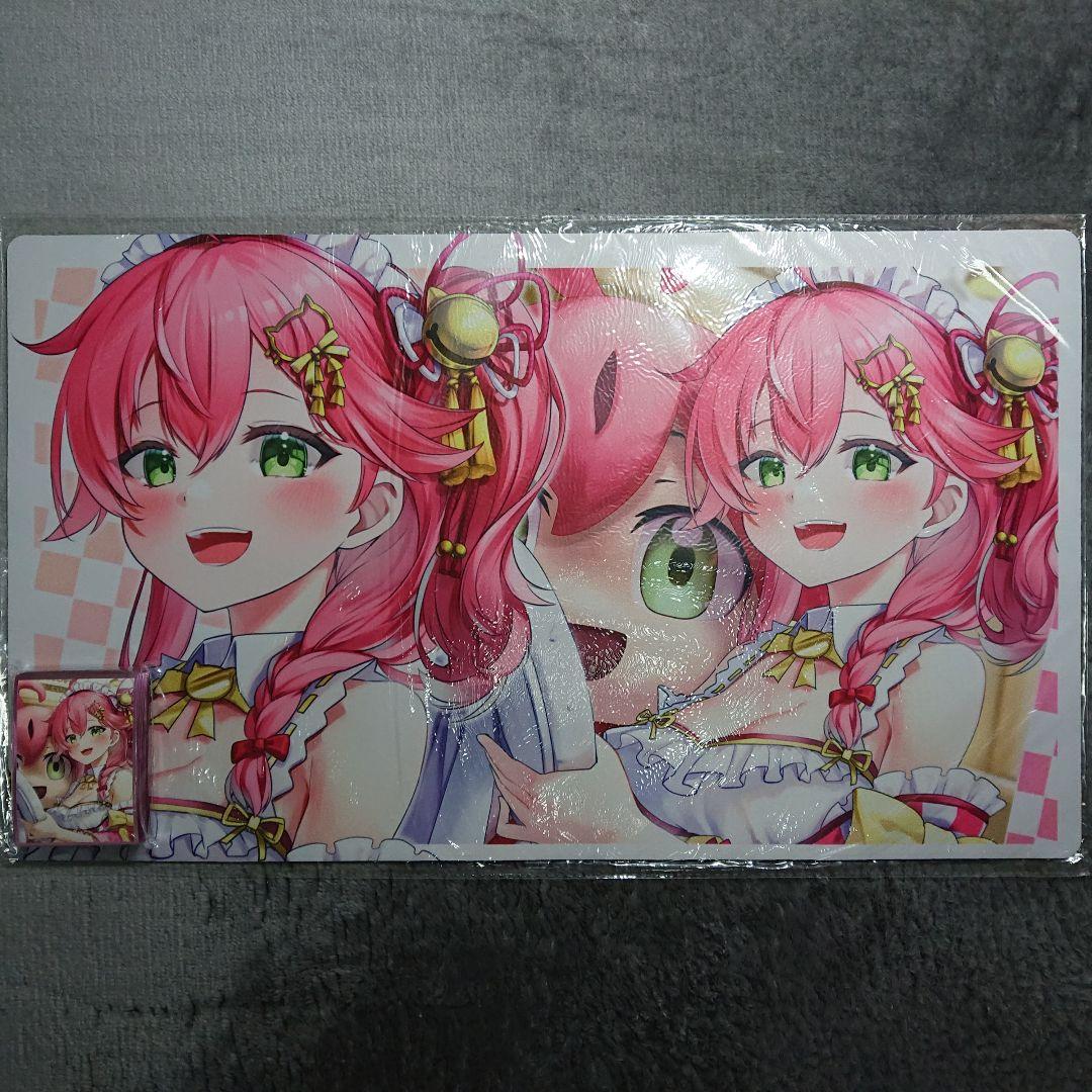 β2 ホロライブ みこだにぇ〜&メイド服 さくらみこ スリーブ&プレイマット β2 ホロライブ みこだにぇ〜u0026メイド服 さくらみこ スリーブu0026