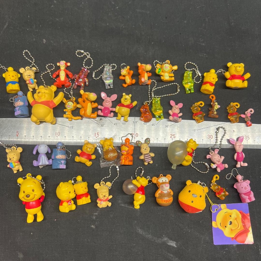 〇※後左1238 プーさん フィギュア キーホルダー など大量まとめ200個以上