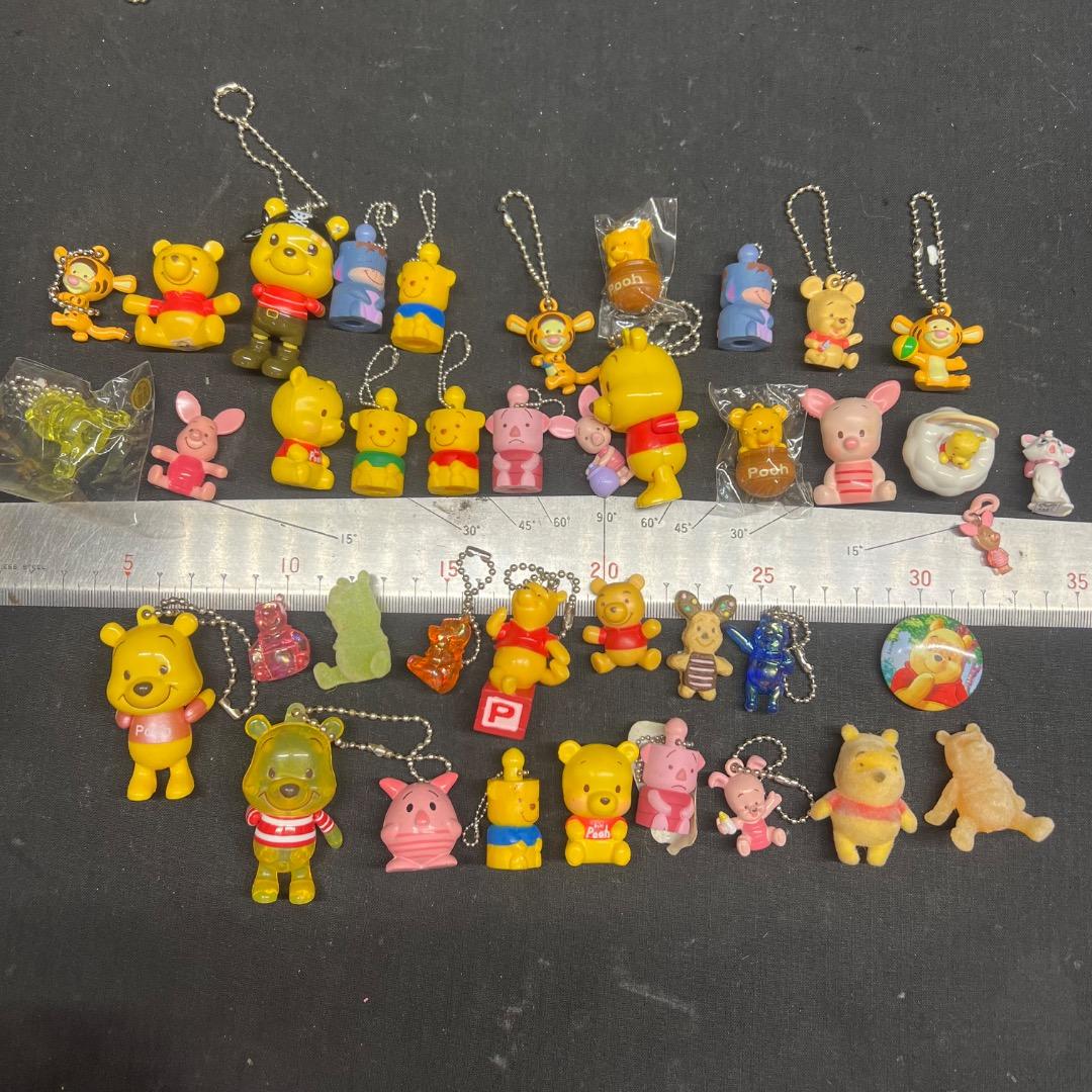 〇※後左1238 プーさん フィギュア キーホルダー など大量まとめ200個以上