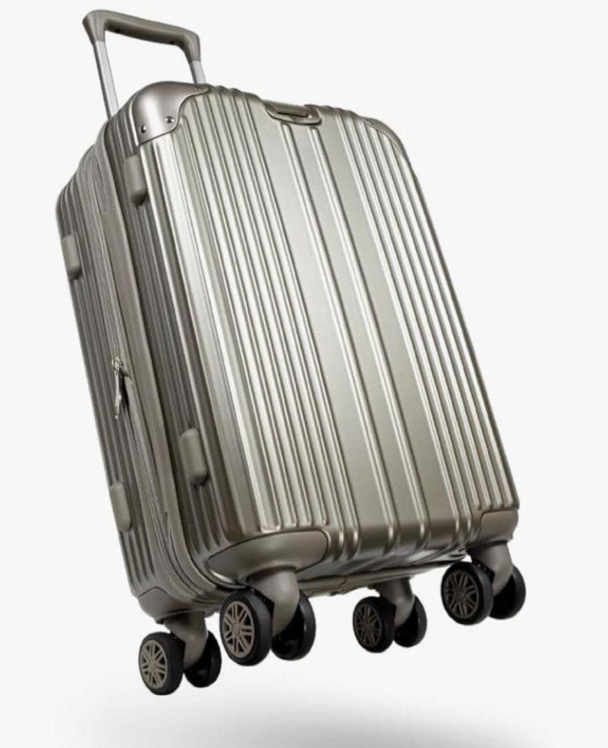 訳アリ】スーツケース キャリーケース 拡張機能 ストッパー付き 超軽量 M