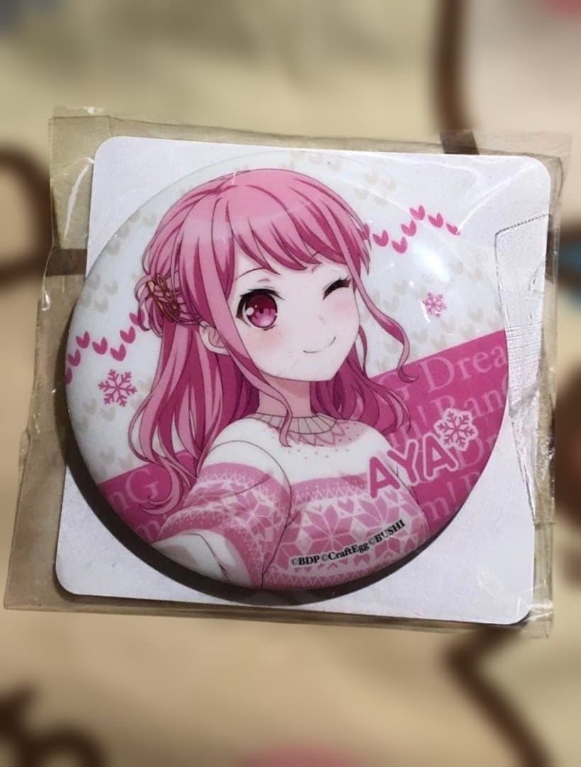 バンドリ 丸山彩 GIGO 缶バッジ - メルカリ