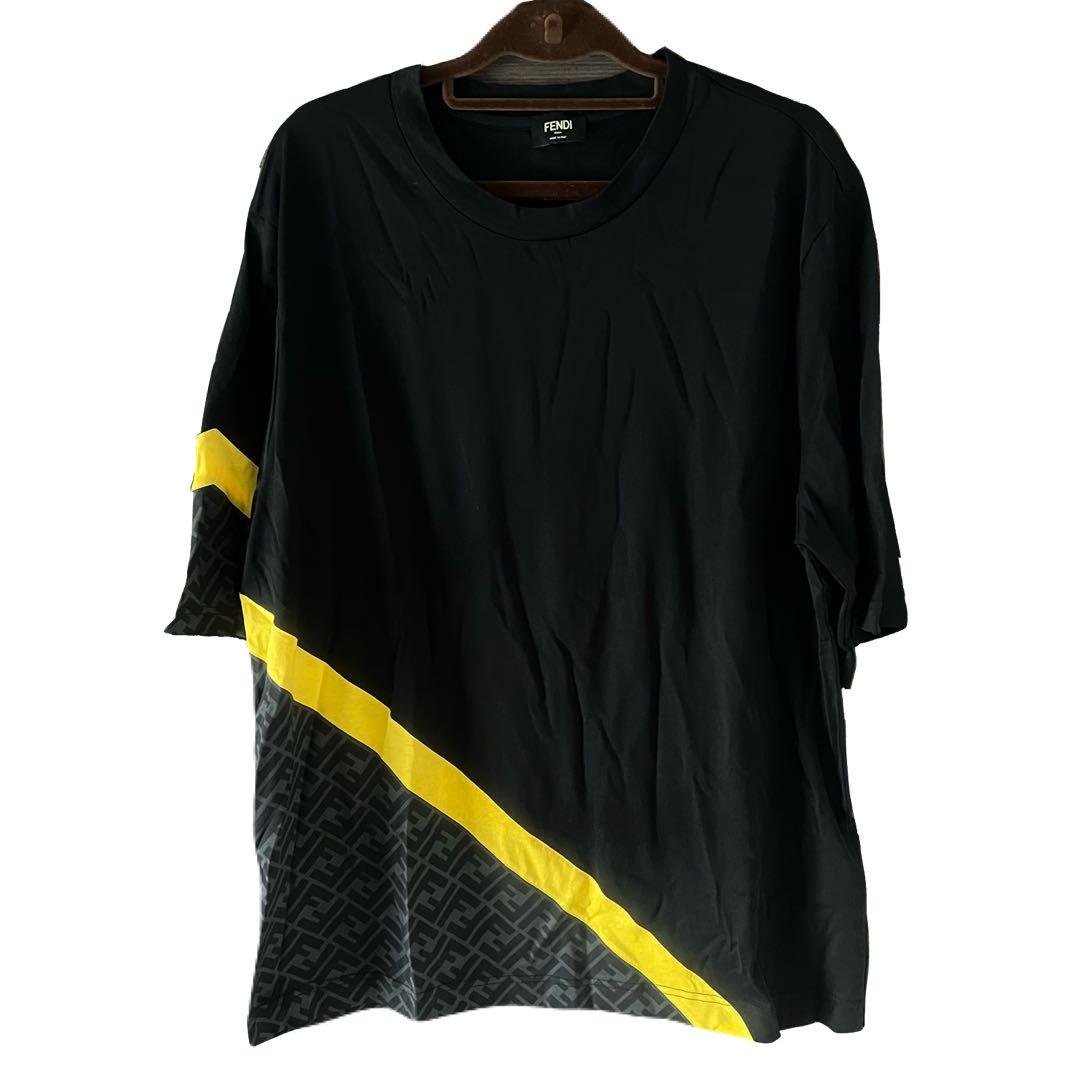 FENDI Tシャツ 黒 XL 正規品