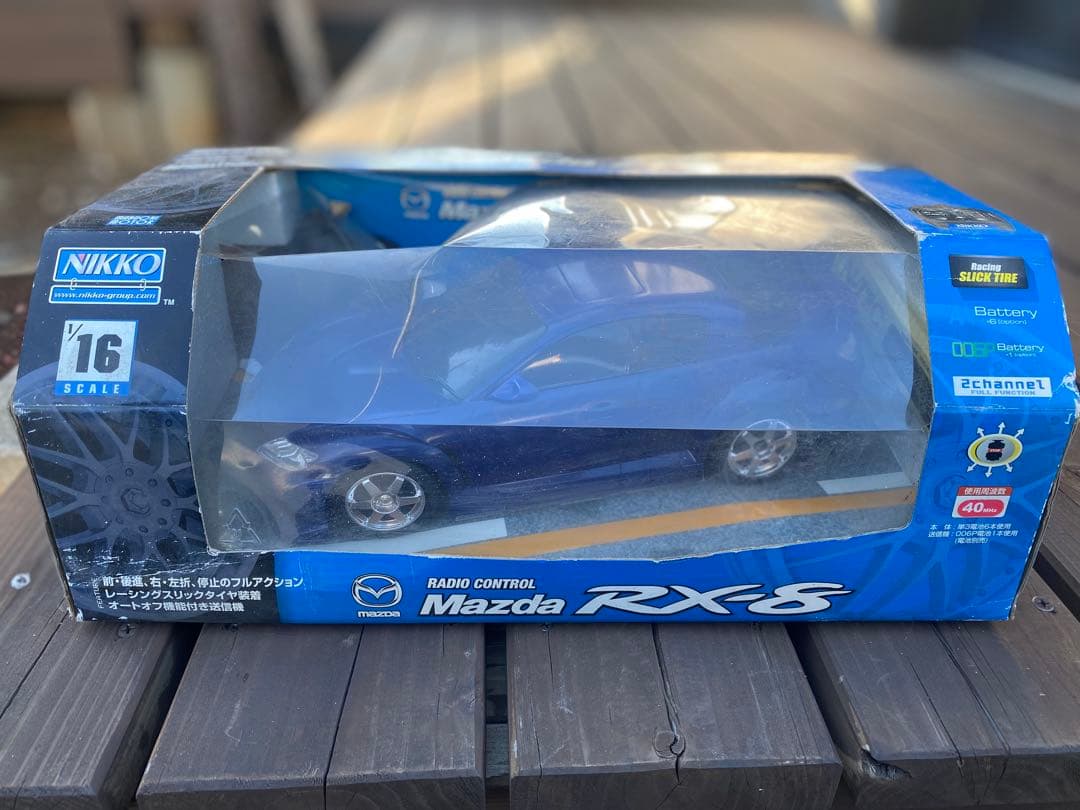 希少・未走行】NIKKO 1/16 マツダ RX-8 ラジコン フルセット - メルカリ