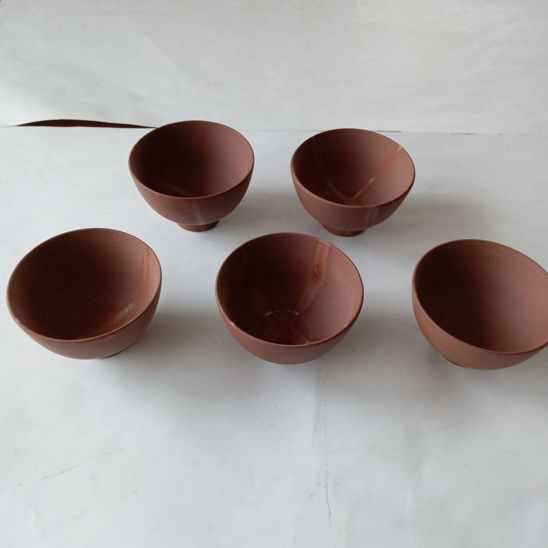 茶道具　備前煎茶茶碗