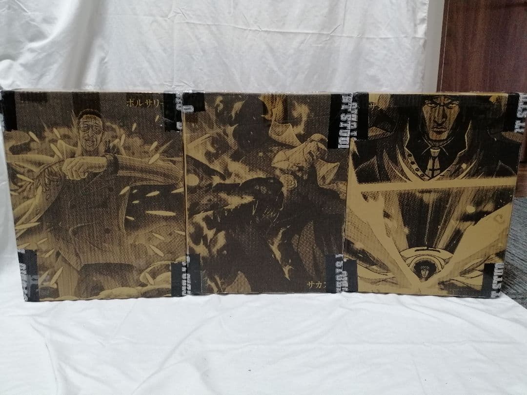 ワンピース 海軍大将 3体セット座台付き ガレージキット フィギュア　ラスト１点