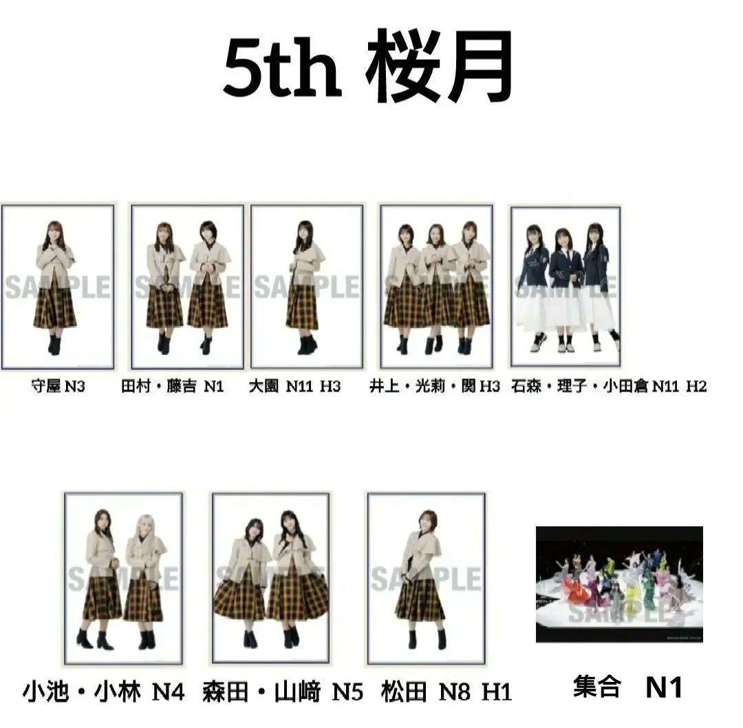 櫻坂46 HMV特典生写真クーポン バラ売り可 IWTC自業自得何歳承認欲求ほか