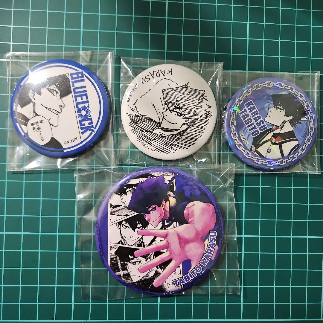 ブルーロック プリンセスカフェ 缶バッジ 烏旅人 - メルカリ