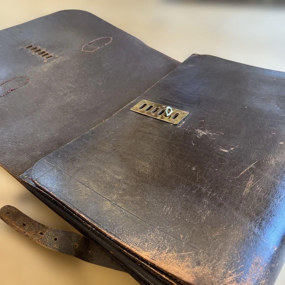 米国1900年初期郵便局員手紙バック 美術品・アンティーク・コレクション