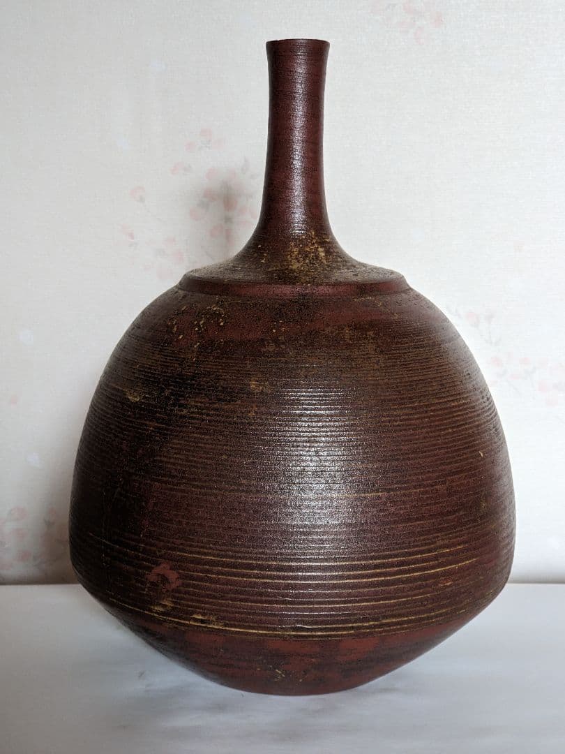 ♢備前焼 献上 糸目 船徳利 献上徳利 分銅印 酒器 江戸時代 置物骨董品