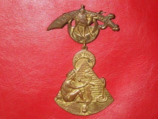 20’S★フリーメイソン★蛇使い★ピンズ★バッジ★ビンテージ★シュライン