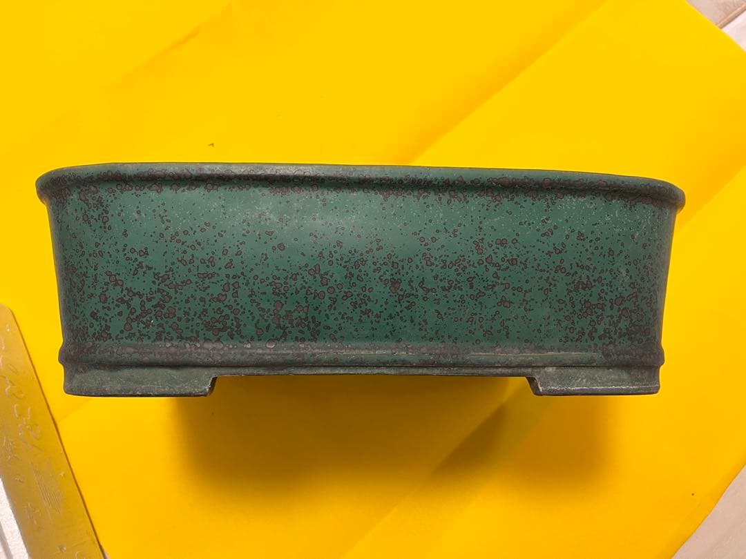 鴻陽鉢　和鉢　長方鉢　盆栽鉢　相羽鴻陽作