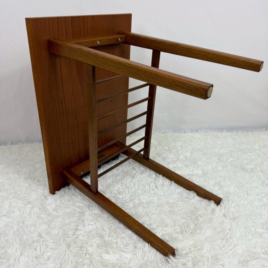 北欧家具』SAC WORKS サイドテーブル チーク材 無垢材 北欧家具』SAC