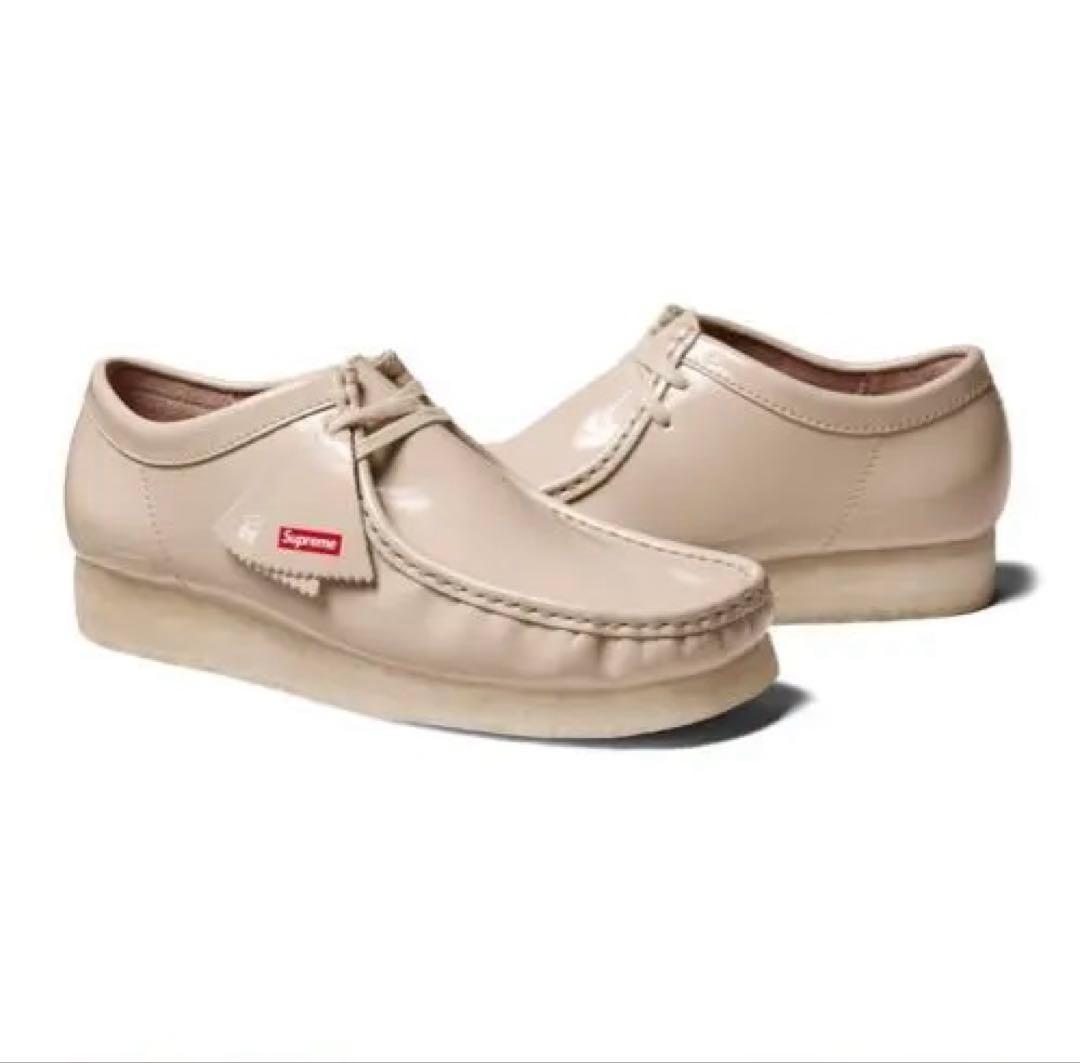 新品　Clarks Patent Leather Wallabee シュプリーム