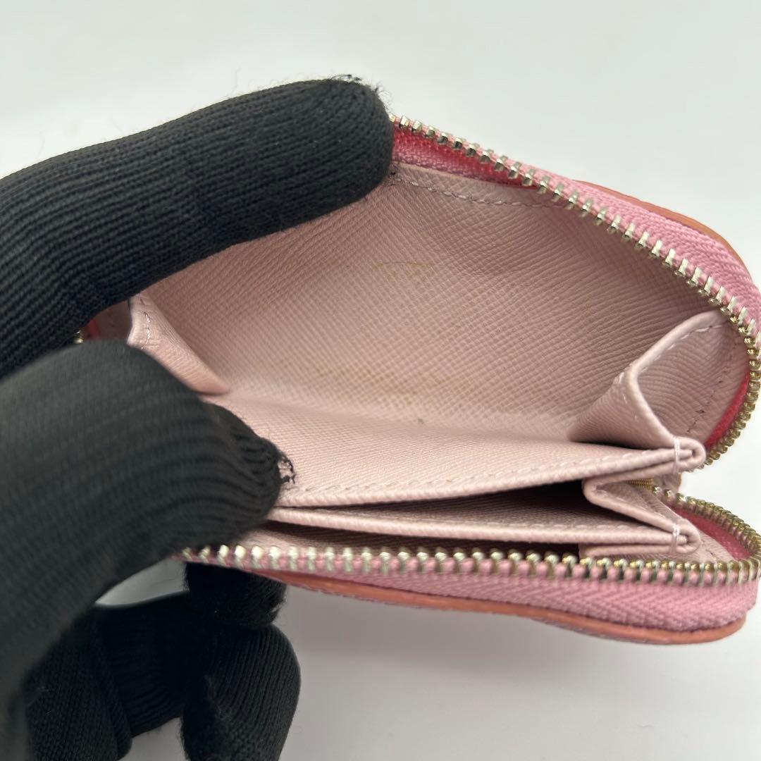 未使用級　A.D.M.J　モーツァルト　ケース　クリスタル　レザー　ピンク