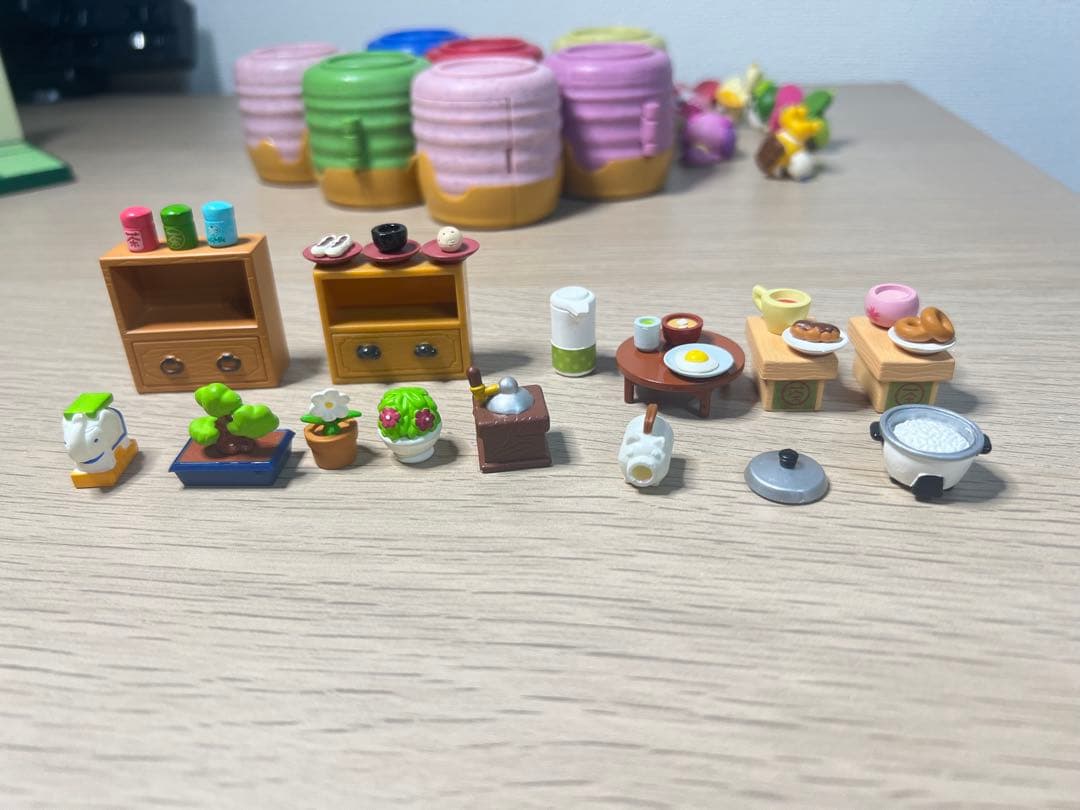 セガトイズ　お茶犬湯のみの小部屋　7個セット　なごみの家