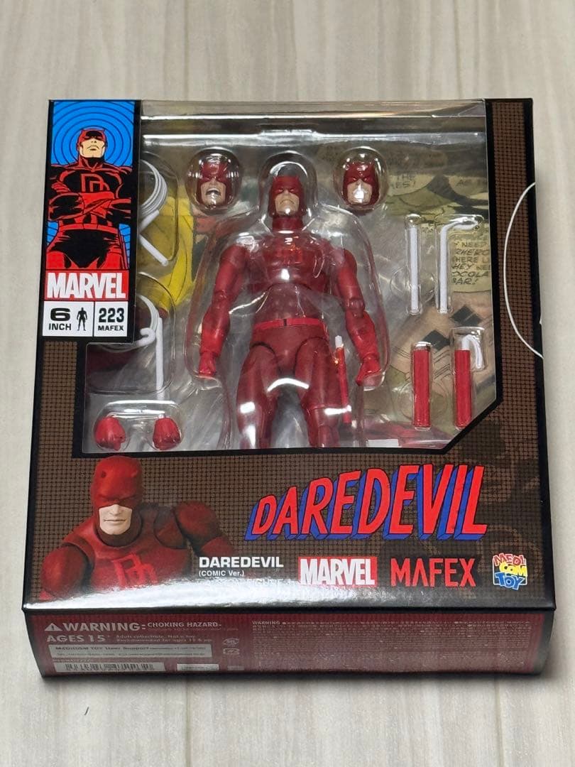 新品未開封 MAFEX No.223 DAREDEVIL デアデビル Amazon.com: MAFEX No.223 Daredevil Comic Ver. Total Height: Approx