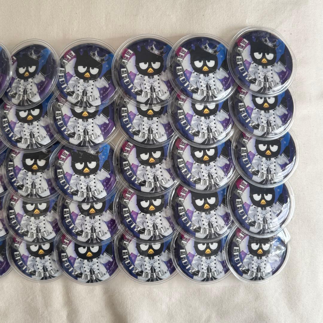 バッドばつ丸　缶バッジ　35個　ハーモニーランド　A4 痛バ　M's IDOL