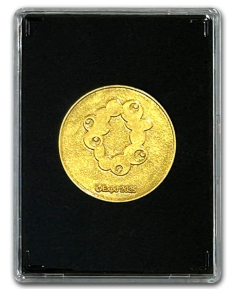 EXPO2025 金箔メダル ミャクミャク 大坂 万博 - メルカリ